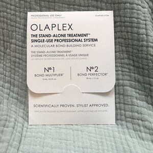 NEW Olaplex No.1 and No.2 professional Stand Alone hair Treatment Packettes